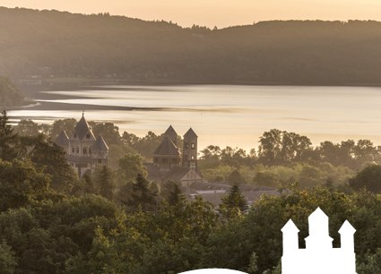 Station 3 - Maria Laach, © Kappest/Vulkanregion Laacher See Station 3 - Maria Laach, © Kappest/Vulkanregion Laacher See