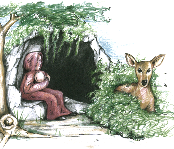 Bild_Pixibuch Genoveva, © Vulkanregion Laacher See Bild_Pixibuch Genoveva, © Vulkanregion Laacher See