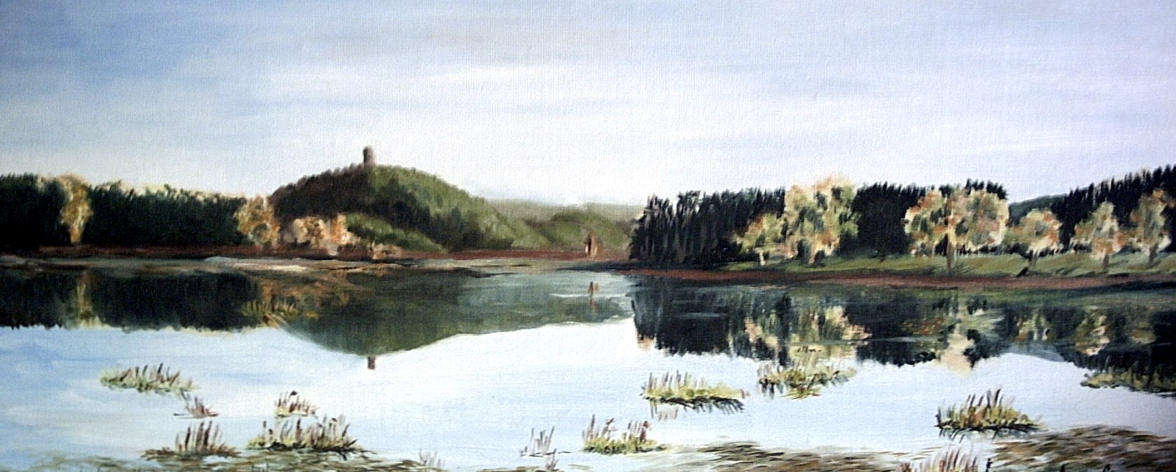 Gemälde Rodder Maar, © Christel Lenzgen Gemälde Rodder Maar, © Christel Lenzgen