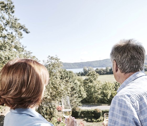 Zimmerausblick, © Seehotel Maria LAach Zimmerausblick, © Seehotel Maria LAach