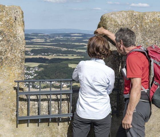 Blick vom Bergfried, © Kappest Blick vom Bergfried, © Kappest