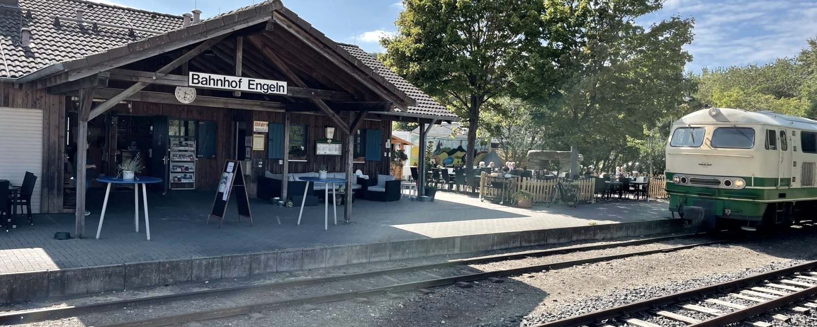 Bahhof Engeln, © A. Walz Bahhof Engeln, © A. Walz