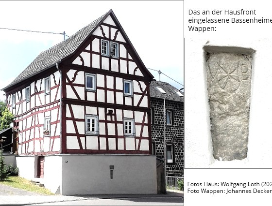Haus mit Steintafel, © Kultur- und Heimatverein Niederzissen Haus mit Steintafel, © Kultur- und Heimatverein Niederzissen