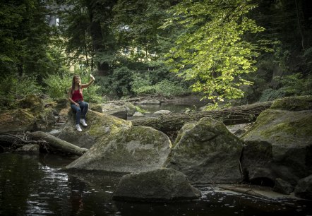 Selfie im Rauscherpark, © Kappest/VG Pellenz Selfie im Rauscherpark, © Kappest/VG Pellenz