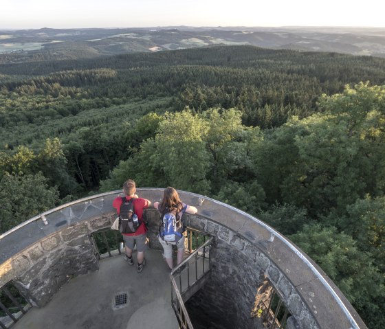 Eifel ladder view of the Kaiser Wilhelm Tower, © Kappest Eifel ladder view of the Kaiser Wilhelm Tower, © Kappest