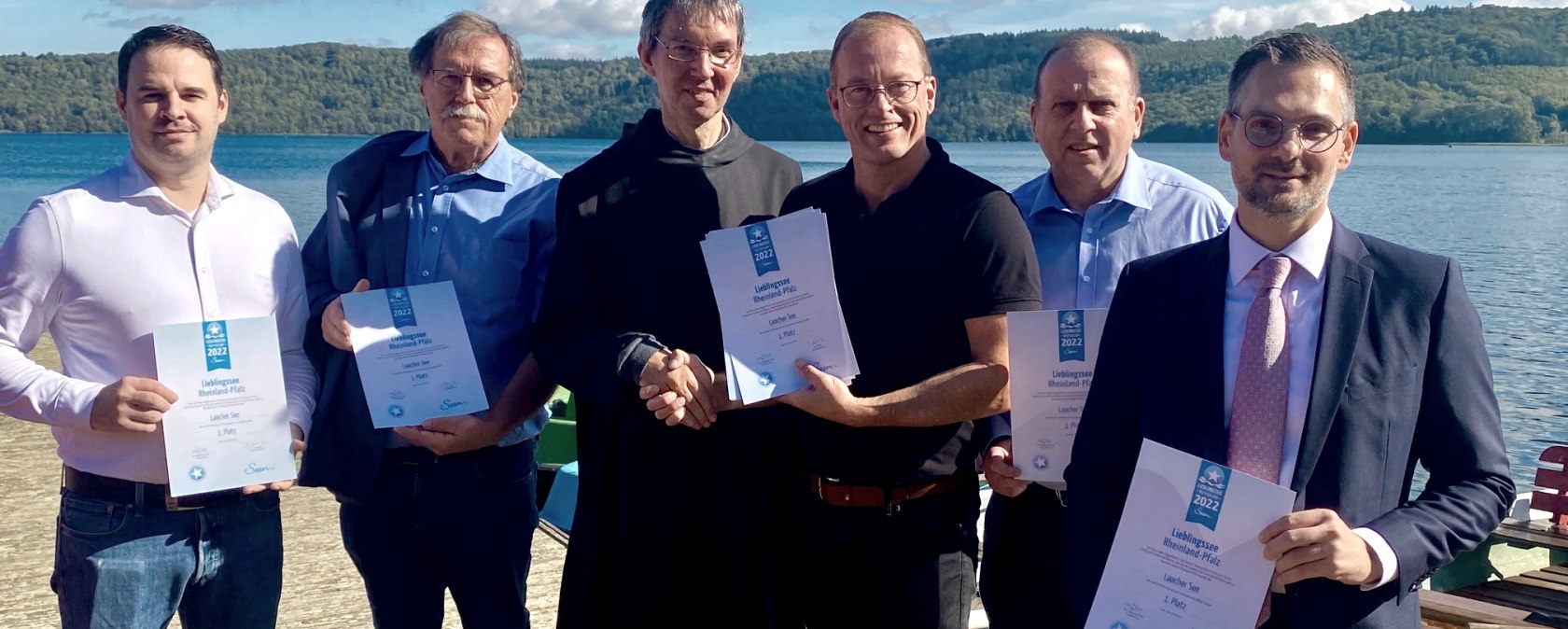 Laacher See wurde zum Lieblingssee 2022 in RlP gekührt., © Vulkanregion Laacher See / A. Kutz Laacher See wurde zum Lieblingssee 2022 in RlP gekührt., © Vulkanregion Laacher See / A. Kutz