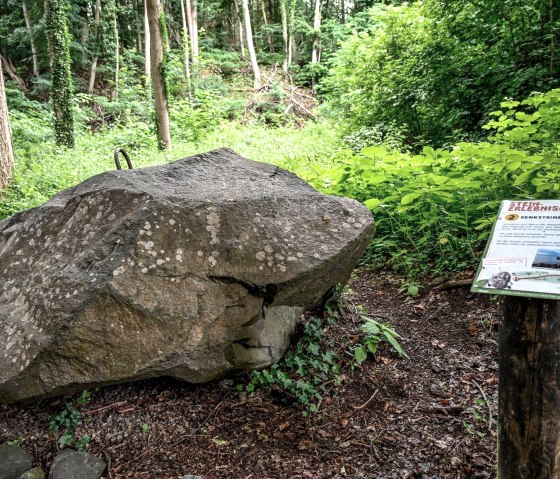 Senkstein, © J. Zimpel-Nonn/Vulkanregion Laacher See Senkstein, © J. Zimpel-Nonn/Vulkanregion Laacher See