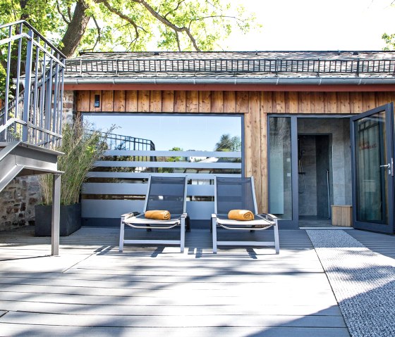 Außenbereich Castellum SPA Außenbereich Castellum SPA