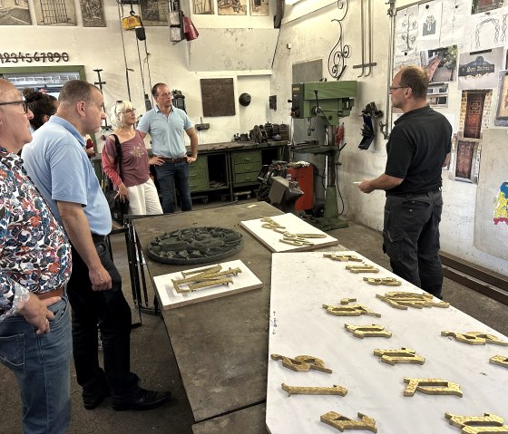 Ein Blick hinter die Klostermauern - Schmiede, © Stefan Pauly/VG Mendig Ein Blick hinter die Klostermauern - Schmiede, © Stefan Pauly/VG Mendig