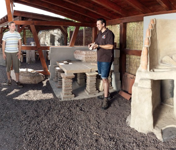 Mühlen zur Verpflegung der römischen Legionen, © Zimpfer/Vulkanpark GmbH Mühlen zur Verpflegung der römischen Legionen, © Zimpfer/Vulkanpark GmbH