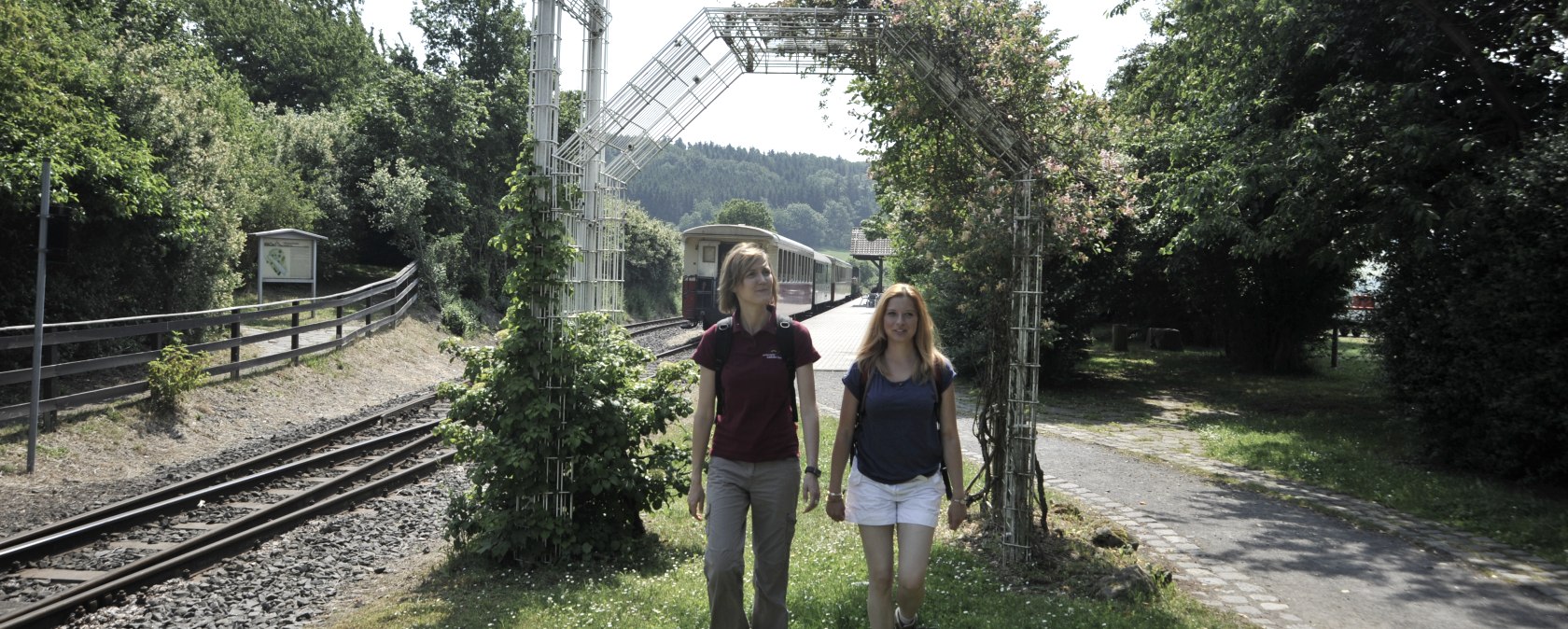 Bahnhof Engeln, © Vulkanregion Laacher See, Michael Hartusch Bahnhof Engeln, © Vulkanregion Laacher See, Michael Hartusch