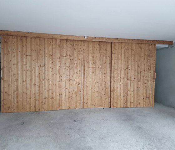 Abtrennung für Fahrräder Abtrennung für Fahrräder