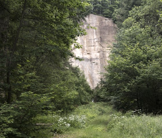 Tuffsteinwand, © Vulkanregion Laacher See/Kappest Tuffsteinwand, © Vulkanregion Laacher See/Kappest