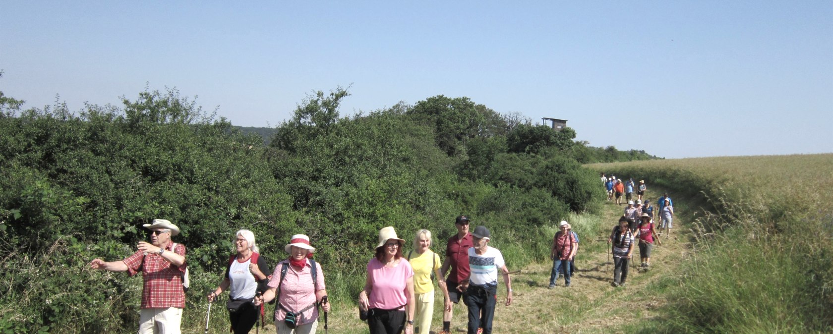 Wandern mit dem Bürgermeister, © G. Hanemann Wandern mit dem Bürgermeister, © G. Hanemann