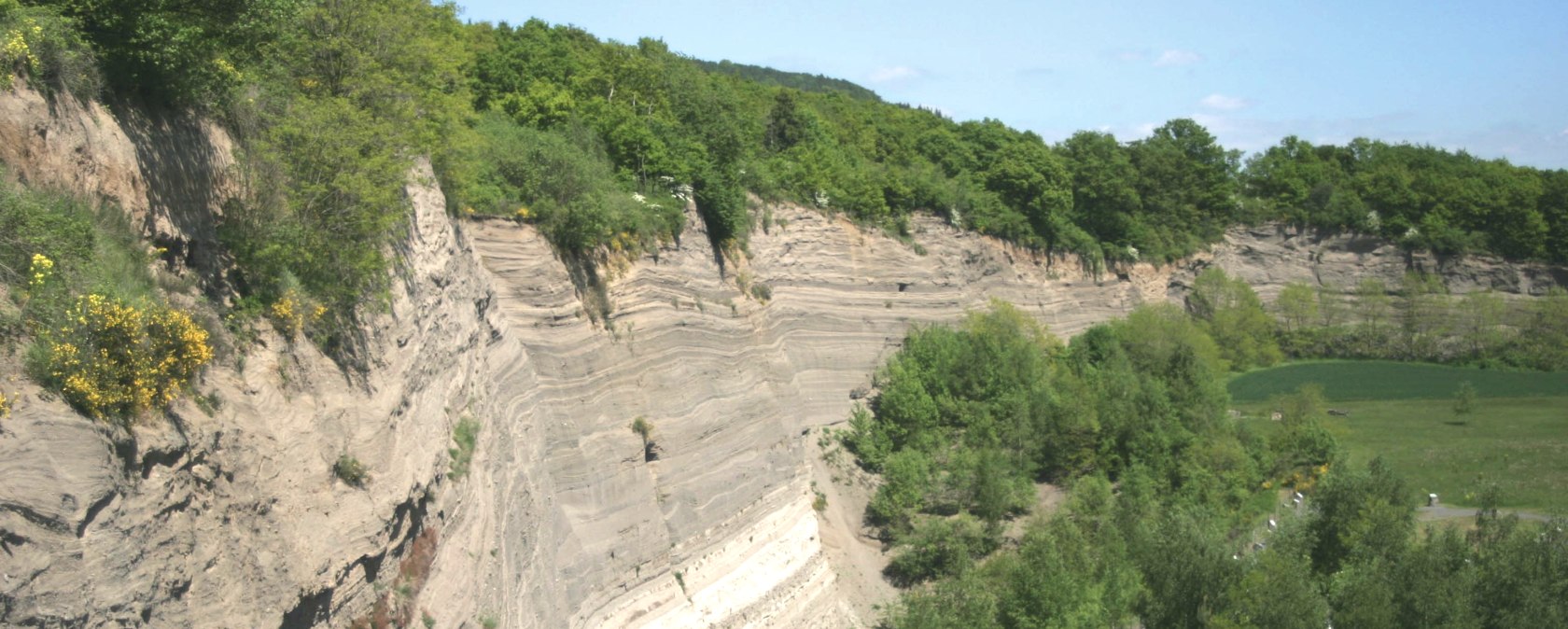 12. Stantion - Wingertsbergwand , © VG Mendig 12. Stantion - Wingertsbergwand , © VG Mendig