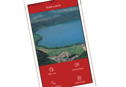 App Team Laach, © Sebastian Kriesmer App Team Laach, © Sebastian Kriesmer