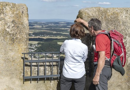 Blick vom Bergfried, © Kappest Blick vom Bergfried, © Kappest