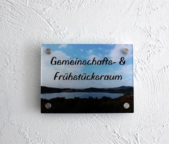 Laacher See, Fr&uuml;hst&uuml;cksraum