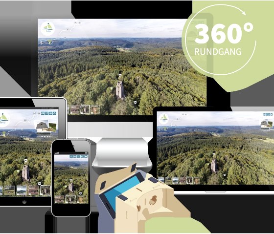 Visite à 360 degrés de l'échelle de l'Eifel, © Tourist-Information Hocheifel-Nürburgring