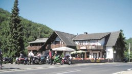 Huis uitzicht Forsthaus Schlich