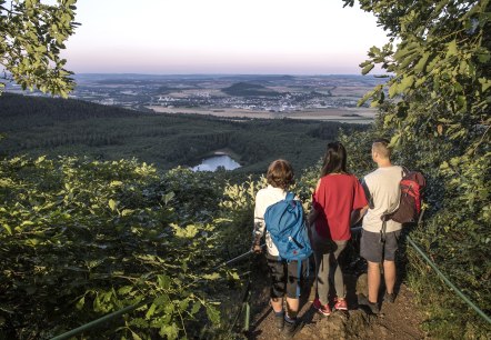 Krufter Waldsee von oben, © Kappest/Vulkanregion Laacher See
