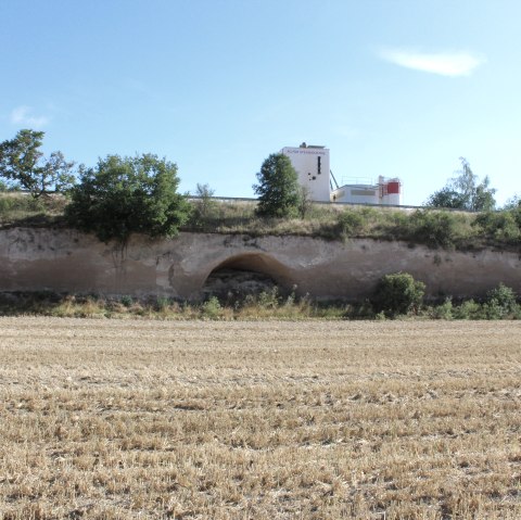 "Krufter Bachtal" - tunnels in the tuff, &copy; VG Pellenz/Manea