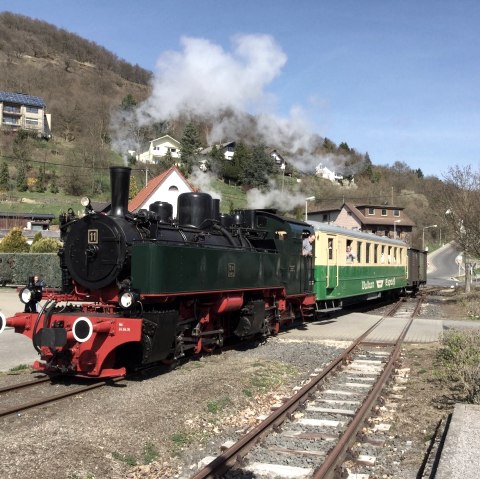 Anreise mit den Vulkan-Expreß, © Vulkan-Expreß