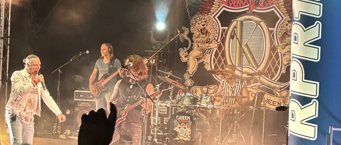 Die „Queen Kings“ rockten die „Nacht der Vulkane“. Foto: Stefan Pauly/VG-Verwaltung Mendig, © Stefan Pauly, VG Mendig