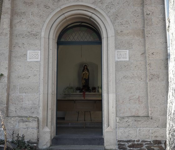 Marienkapelle Reiden - Eingang, &copy; VG Mendig/Neideck
