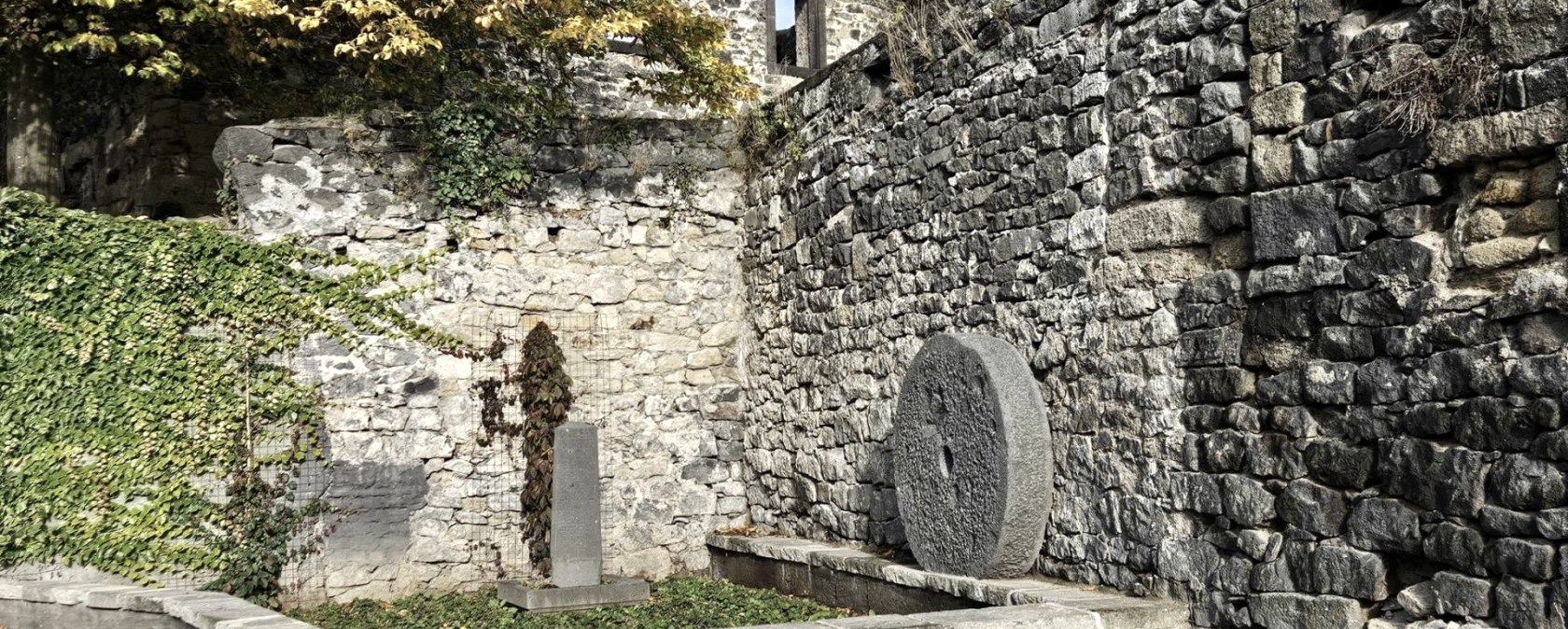 Standort ehemalige Mühle, © VG Mendig/F. Neideck
