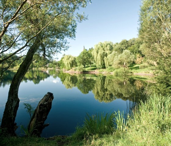 Uitzicht op Ulmen tijdens de Eifel Vulkaan Fietsroute, © GesundLand Vulkaneifel/D. Ketz