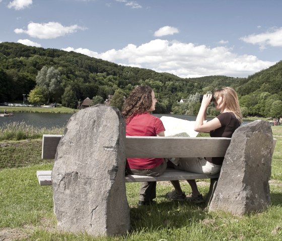 Pause au lac forestier de Rieden, © REMET/Klaus Peter Kappest