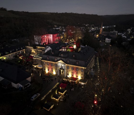 Luftbild, © Schloss Burgbrohl