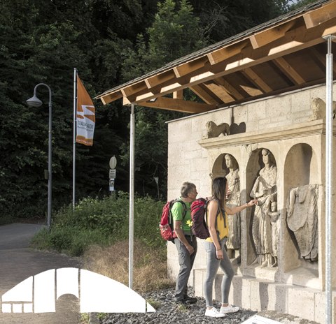 Station 11 - Nischengrab, &copy; Kappest/Vulkanregion Laacher See