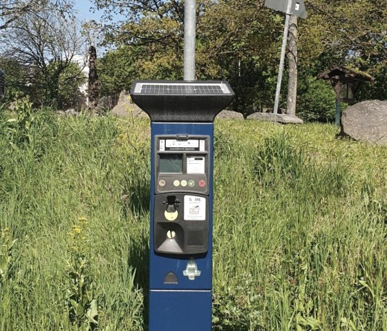 Parkscheinautomat, &copy; VG Mendig/U.Niederelz