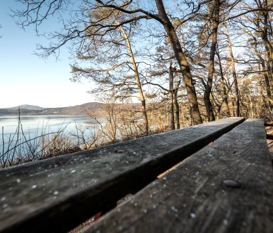 View of Maria Laach Monastery from the opposite bank, &copy; Eifel Tourismus GmbH/D. Ketz