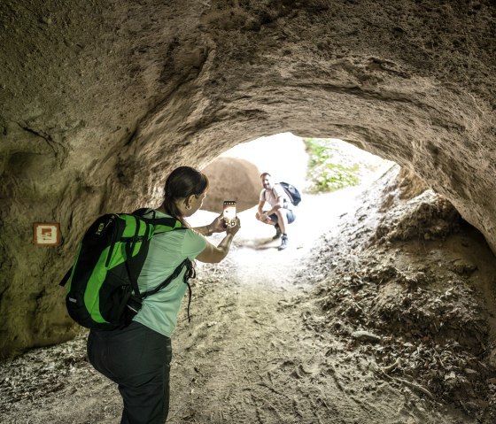 Trassh&ouml;hlen photo spot on the Traumpfad cave and gorge trail, &copy; Eifel Tourismus GmbH, Dominik Ketz