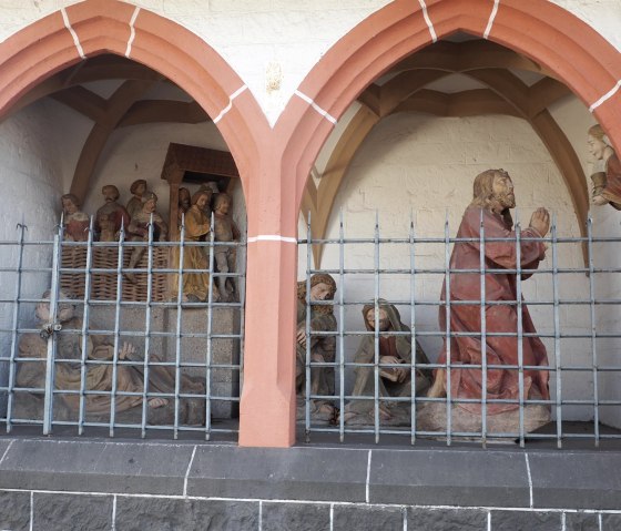 St. Genovefa - Nahansicht Figuren, &copy; VG Mendig/Neideck