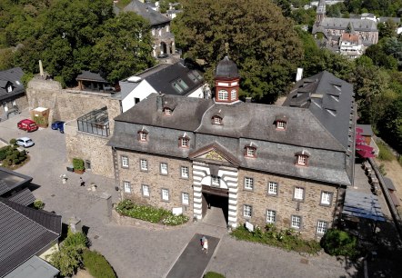 Schloss von oben, © Schloss Burgbrohl GmbH