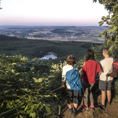 Krufter Waldsee von oben, &copy; Kappest/Vulkanregion Laacher See
