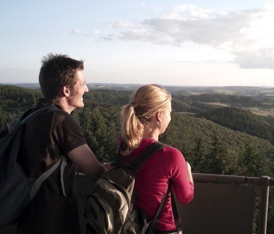 Waldseepfad Rieden - Vue depuis la tour Gänsehalsturm, © Traumpfade/Kappest