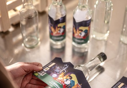 VULKAN Bio Bierbrand Etikett, &copy; Vulkan Brauerei