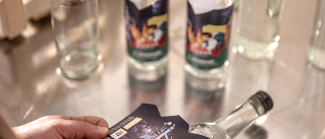 VULKAN Bio Bierbrand Etikett, &copy; Vulkan Brauerei