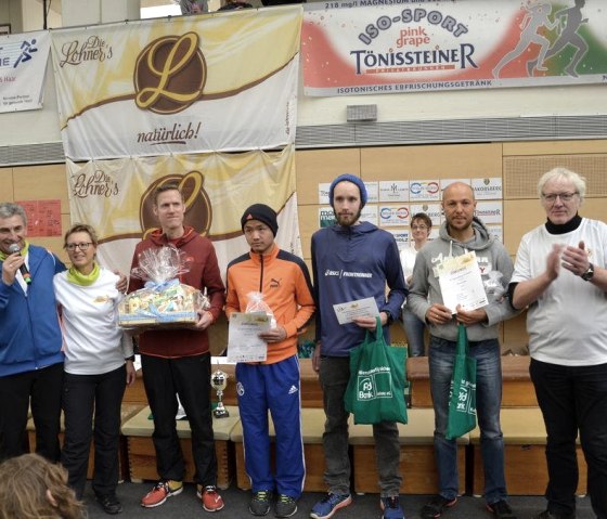 Siegerehrung Marathon, © LG Laacher See