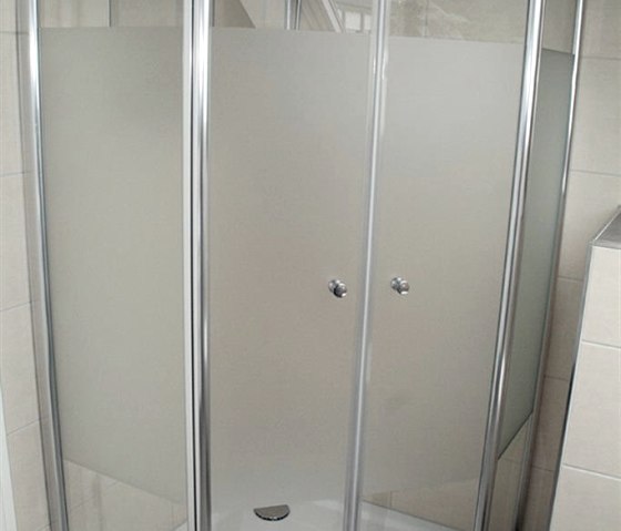 Douche met panoramisch uitzicht