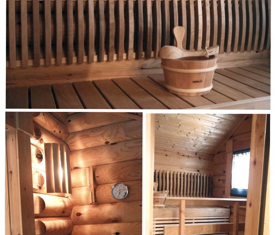 Sauna, &copy; Blockhaus am Waldsee Rieden