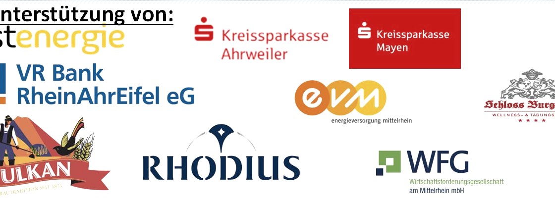 Sponsoren Nacht der Vulkane, © Vulkanregion Laacher See