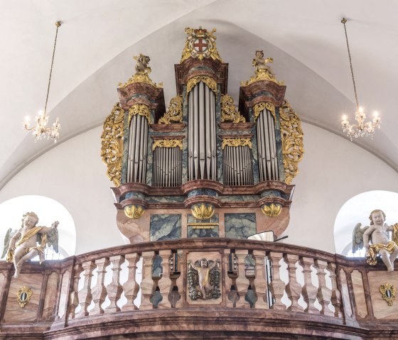 Barockkirche Saffig Orgel, © Kappest/Vulkanregion Laacher See