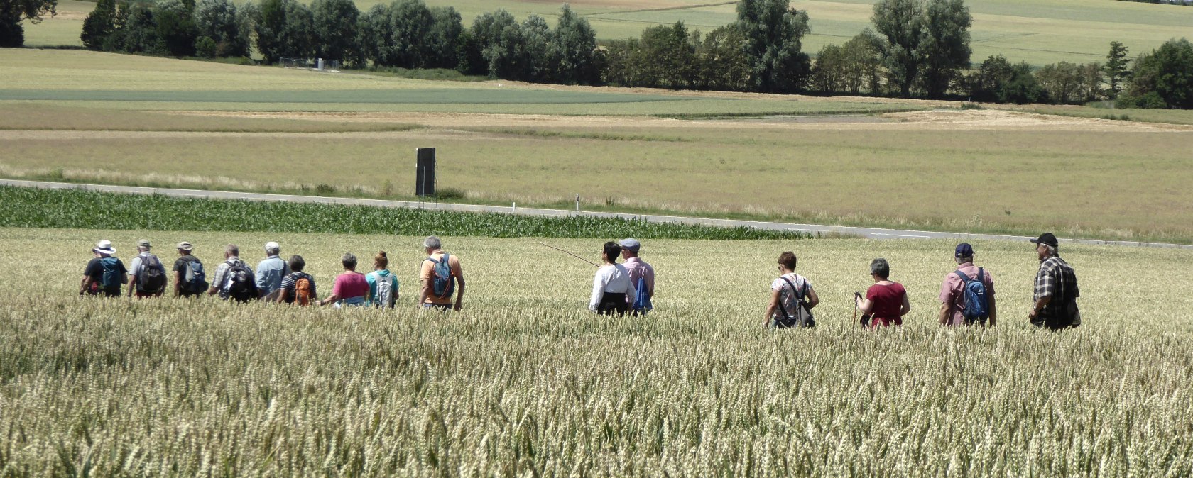 Hiking with the mayor, © G. Hanemann