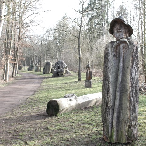 Skulptur - Sch&auml;fer, &copy; VG Pellenz/Chagas da Silva